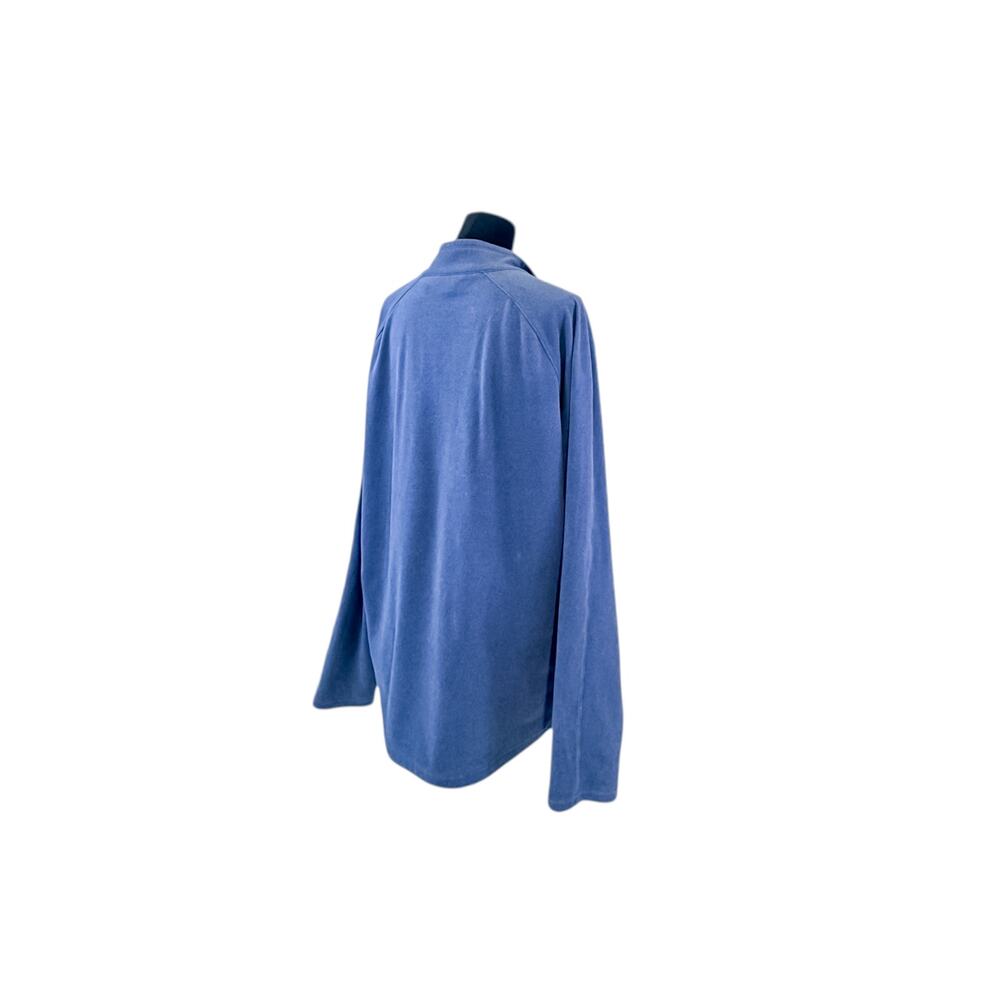 Mondetta Blue Quarter-Zip Pullover - Size Large - image 3